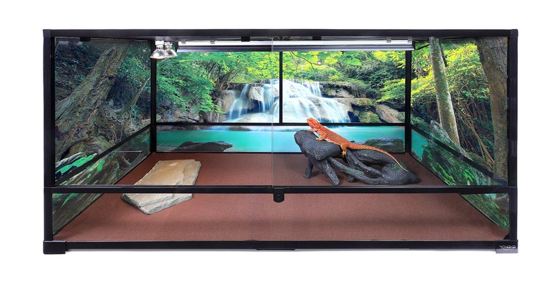 CAROLINACUSTOMCAGES Carolina Custom Cages Reptile Carpet, Walnut 24" x 48", Two Sheets - Image 3