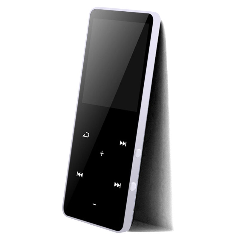 مشغل MP3: أبيض ذاكرة 4 جيجا - صوت عالي الدقة الاستثنائي، مساحة تخزين كبيرة قابلة للتوسيع، تصميم بلوتوث لاسلكي لرسم صوتي غامق، تشغيل الكتب الصوتية، للتنقل اليومي والرحلات الطويلة - Image 1