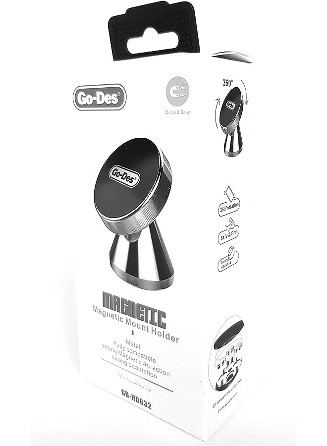 GO-DES Magnetic Mount holder car phone holder GD-HD632 strong magnetic attraction adaption - Image 1
