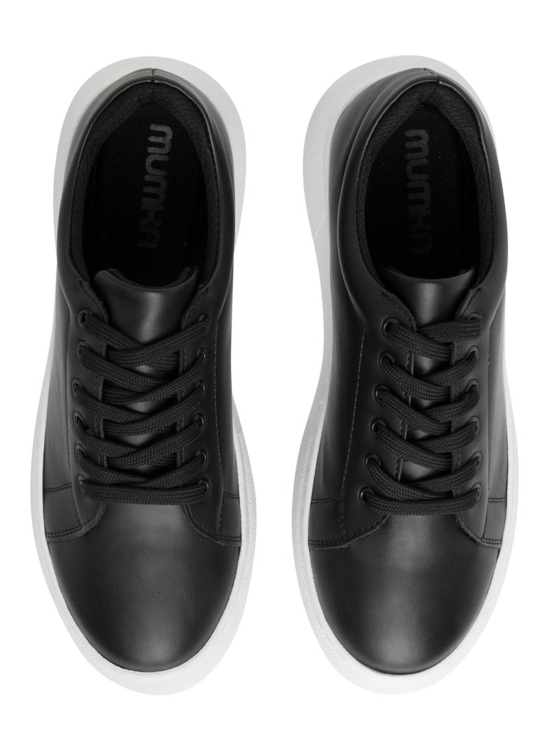 Mumka Black Sneakers - Image 3