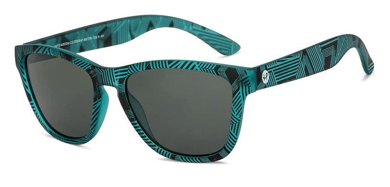 Hooper 100% UV Protected | Full Rim Square Kids Sunglasses | For Boys & Girls (Age 5-8 yrs) | HP S14900M - Image 1
