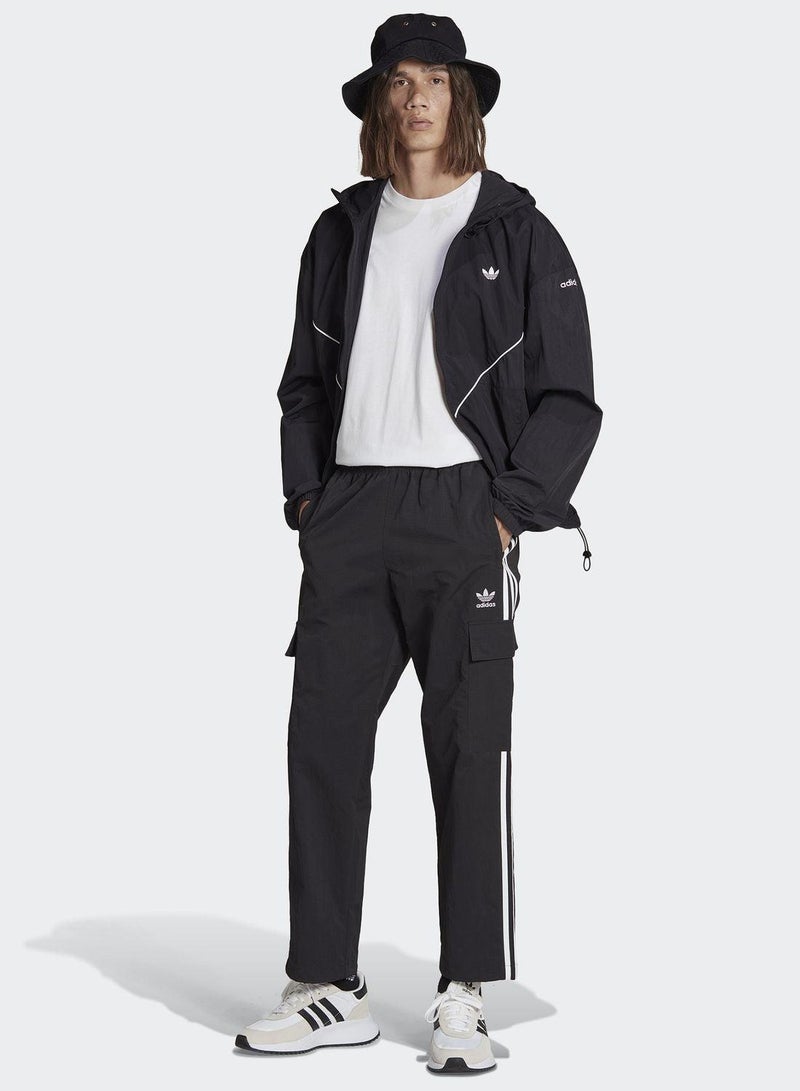 adidas Originals 3S CARGO PANT Black Originals Men PANTS - Image 5