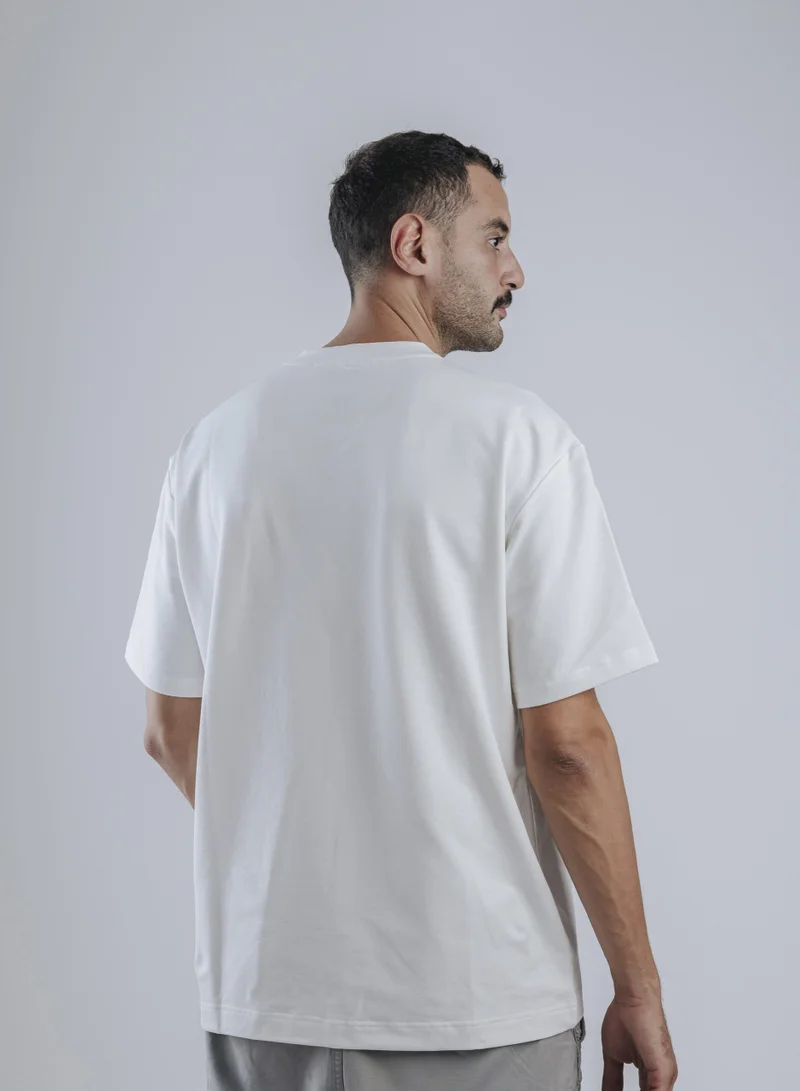 Snugface Snugface The Basic Oversized Tshirts, White, SF15-4WHT, Size-M