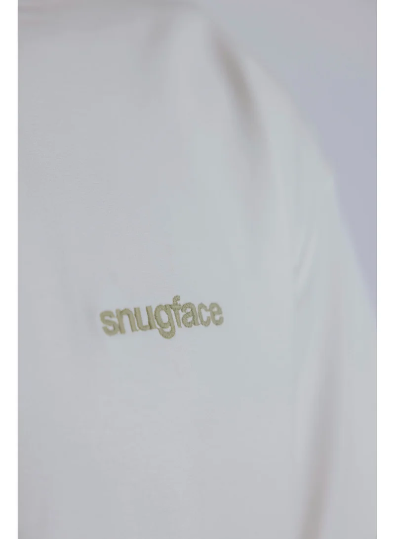 Snugface Snugface The Basic Oversized Tshirts, White, SF15-4WHT, Size-M