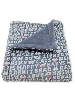 Brandonn New Born Baby Blankets All Season Fluffy 3 Layered Wrapping Sheet For Baby Boys And Baby Girls, 87 Cm X 70 Cm, (0-6 Months) (Flannel/Fur & Velvet, Lightweight)  - Image 1