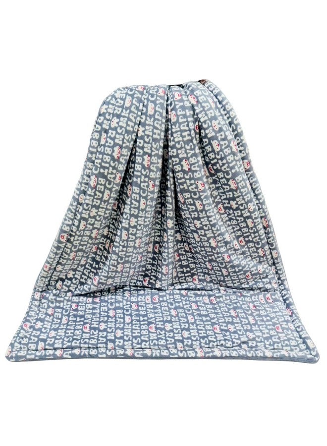 Brandonn New Born Baby Blankets All Season Fluffy 3 Layered Wrapping Sheet For Baby Boys And Baby Girls, 87 Cm X 70 Cm, (0-6 Months) (Flannel/Fur & Velvet, Lightweight) - Image 4