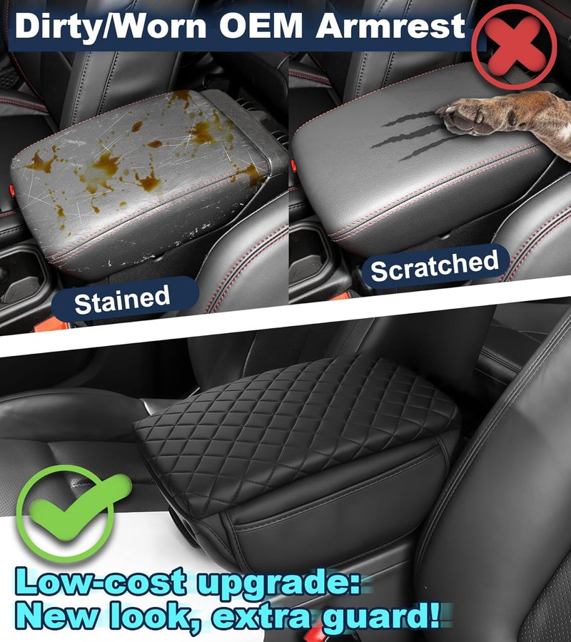 SDPVorn Armrest Cover for Jeep Wrangler JL 2018-2025 - Image 2