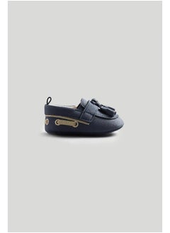 mothercare Blue Baby Boat Shoes  - Image 5