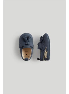 mothercare Blue Baby Boat Shoes  - Image 1