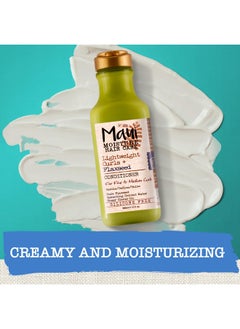 MAUI MOISTURE Maui Moisture Lightweight Curls + Flaxseed Conditioner, Conditioning, Paraben Free, Silicone Free, 13 Fl Oz  - Image 4