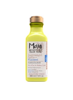 MAUI MOISTURE Maui Moisture Lightweight Curls + Flaxseed Conditioner, Conditioning, Paraben Free, Silicone Free, 13 Fl Oz  - Image 1