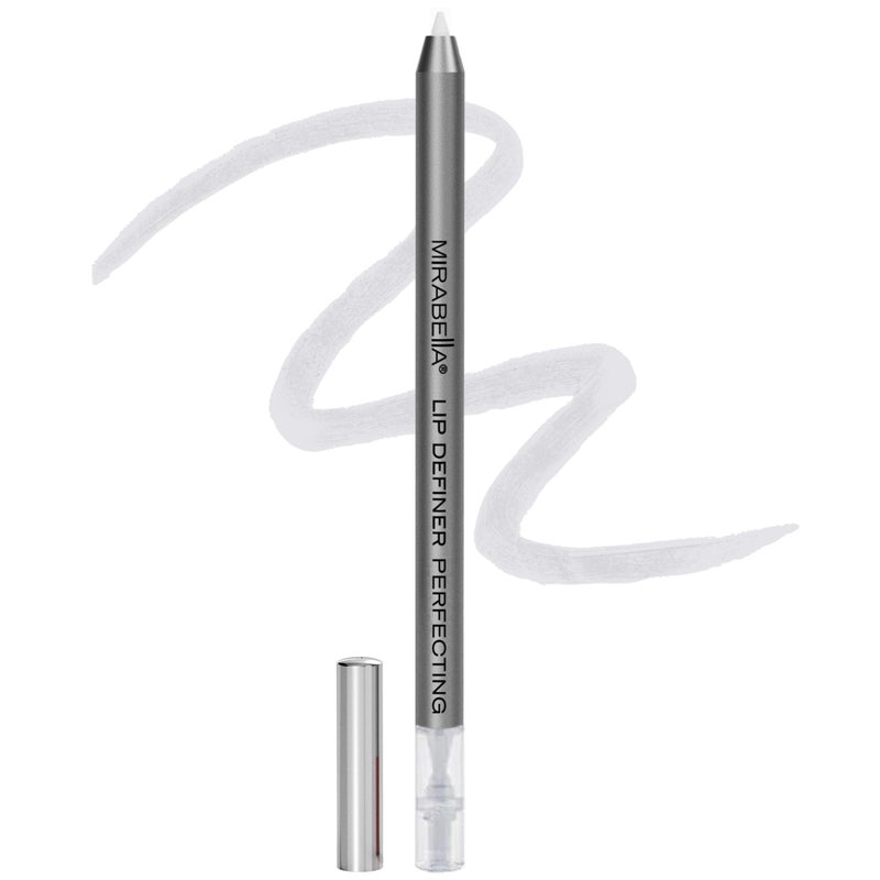 Mirabella Line  Define Lip Definer Lip Pencil Smoothing  Moisturizing Retractable Lip Liner with LongLasting  UltraCreamy Formula Antioxidants Vitamin C  E  BuiltIn Sharpener  Clear