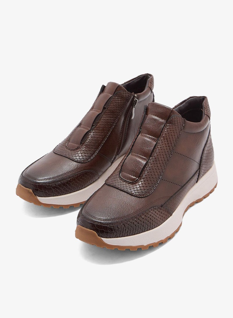 روبرت وود سنيكرز كاجوال أنيق عالي الرقبة - Image 4