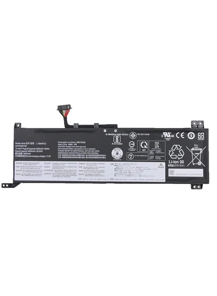 Terabyte بديل بطارية اللابتوب L19M4PC0 5B10W86196 L19C4PC0 5B10W86195 L19M4PC1 5B10W86192 L19C4PC1 5B10W86194 لسلسلة 5P-15IMH05 5-15IMH05 5-15ARH05 (15.44V 60Wh) - Image 1