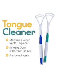 Life Time Lifetime Tongue Cleaning Scraper (Set of 2 Pieces)  - Image 2