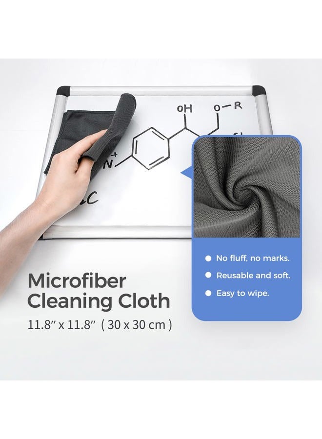 Loukin Non-Toxic Whiteboard Cleaner, 17oz Dry Erase Board Cleaner, Low-Odor Whiteboard Cleaning Spray with Cloths, Removes Stubborn Marks from Whiteboards, Chalkboard (2-Pack) - Image 5