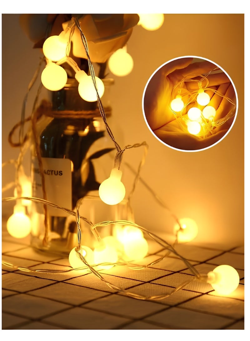 حسم شريط إضاءة خافت مكون من 10 امتار LED أصفر - Image 1