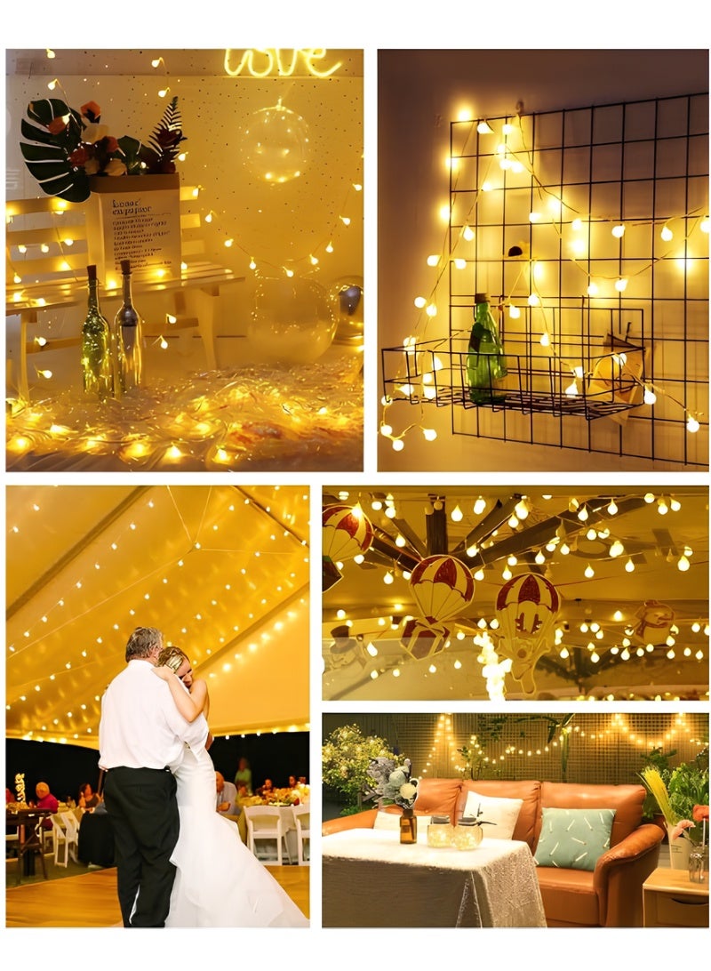 حسم شريط إضاءة خافت مكون من 10 امتار LED أصفر - Image 2