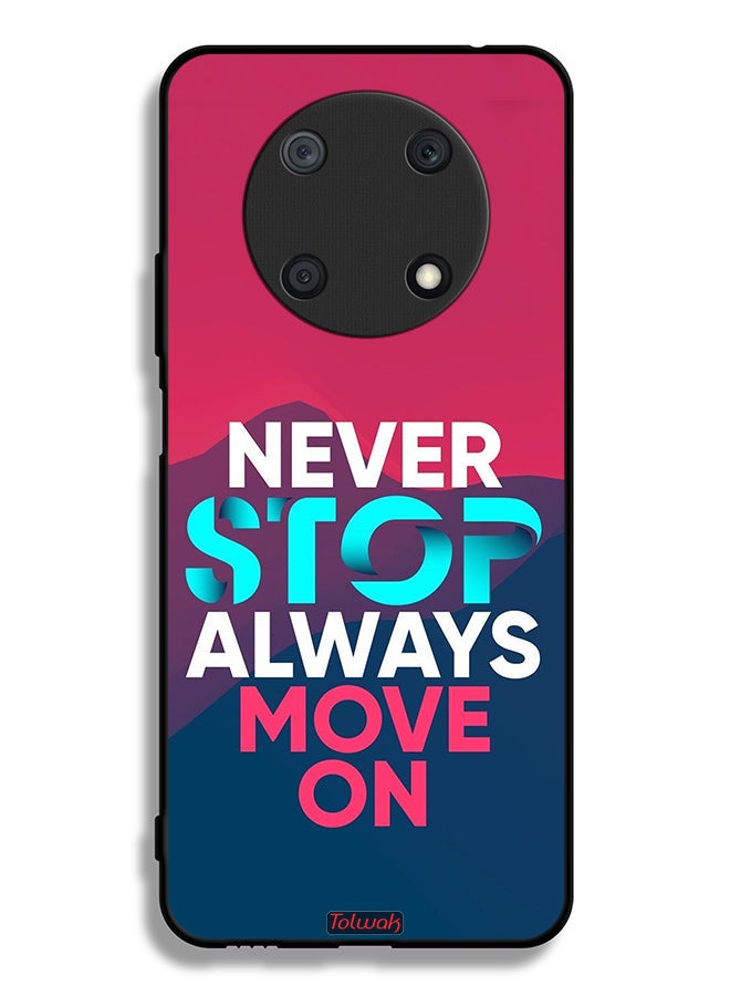 Tolwak Huawei nova Y90 Protective Case Cover Never Stop Always Move On - Image 2