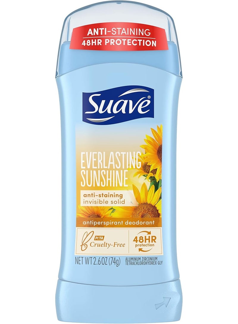 سواف مزيل عرق صلب غير مرئي من سواف، حماية من أشعة الشمس الدائمة، 74 جم، قطعتان - Image 5