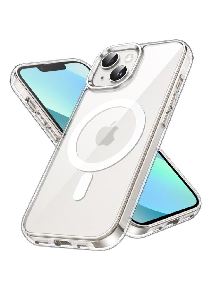 Clear Case for iPhone 13 Mini - Drop Protection, Scratch Resistant, Anti-Yellowing with Dual Layer Protection, Slim and Clear Design - Image 1
