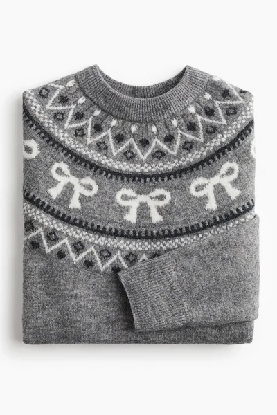 H&M Jacquard-Knit Jumper
