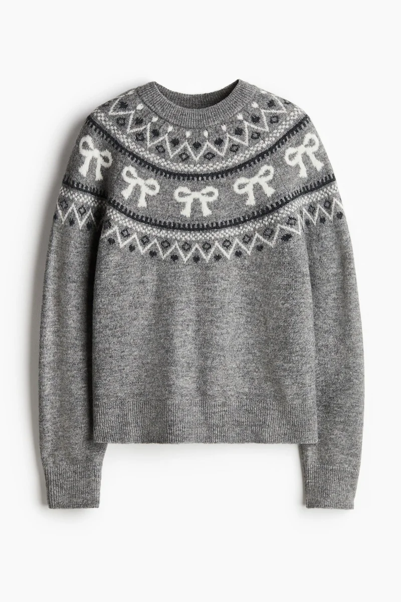 H&M Jacquard-Knit Jumper