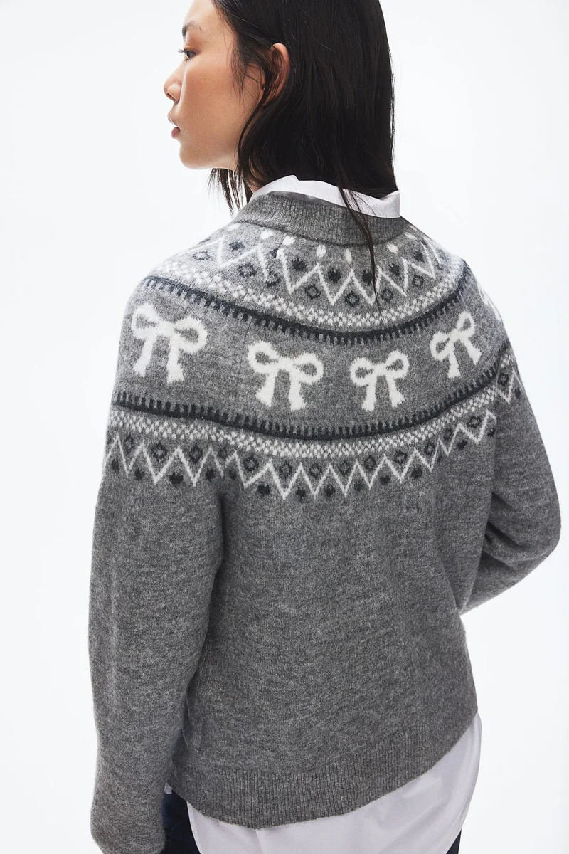 H&M Jacquard-Knit Jumper