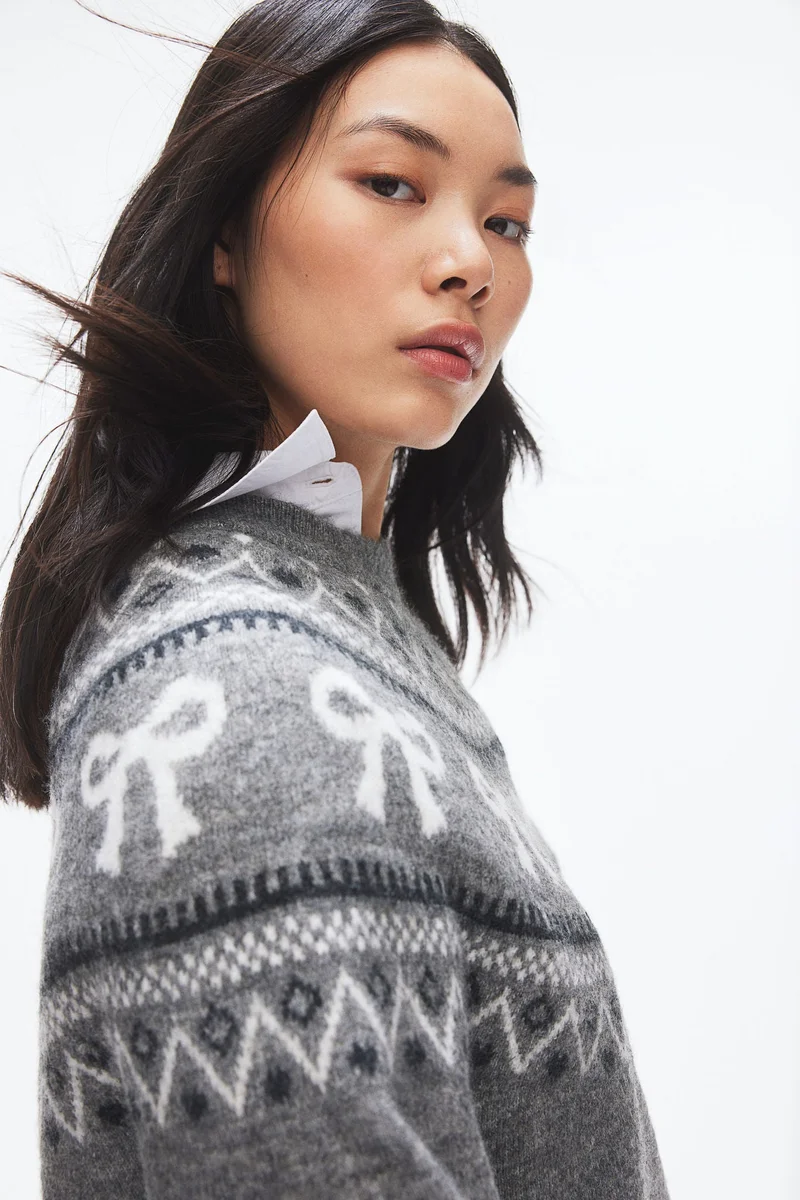 H&M Jacquard-Knit Jumper