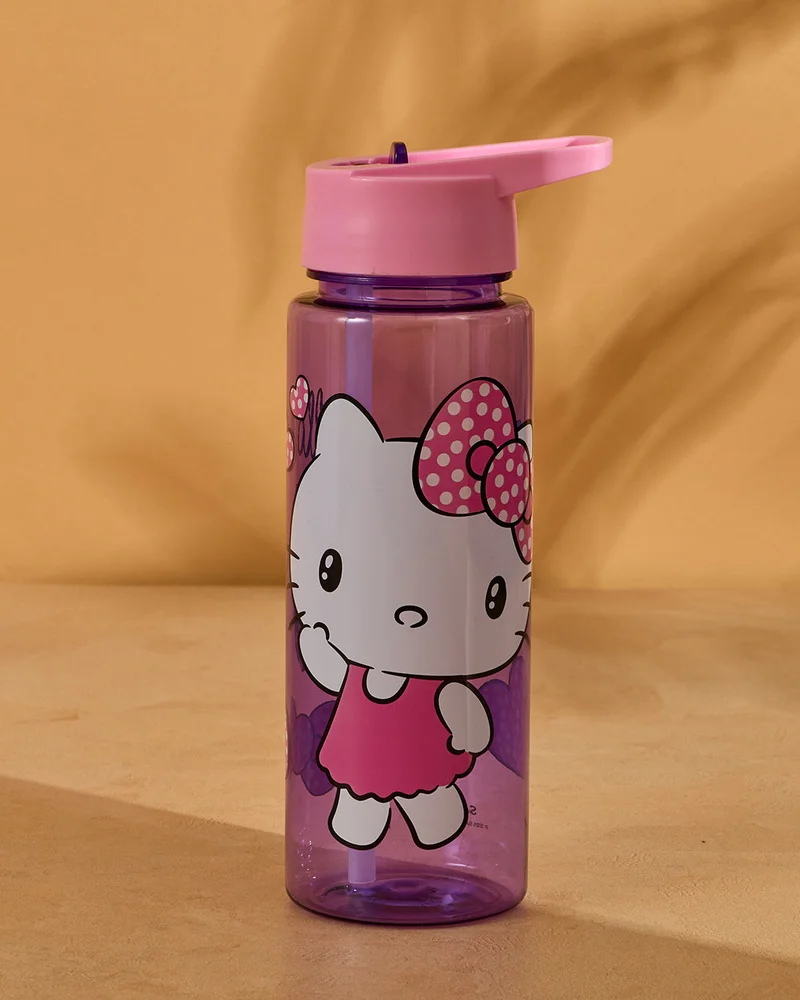 Redtag Pink Hello Kitty  Water Bottle 650ML