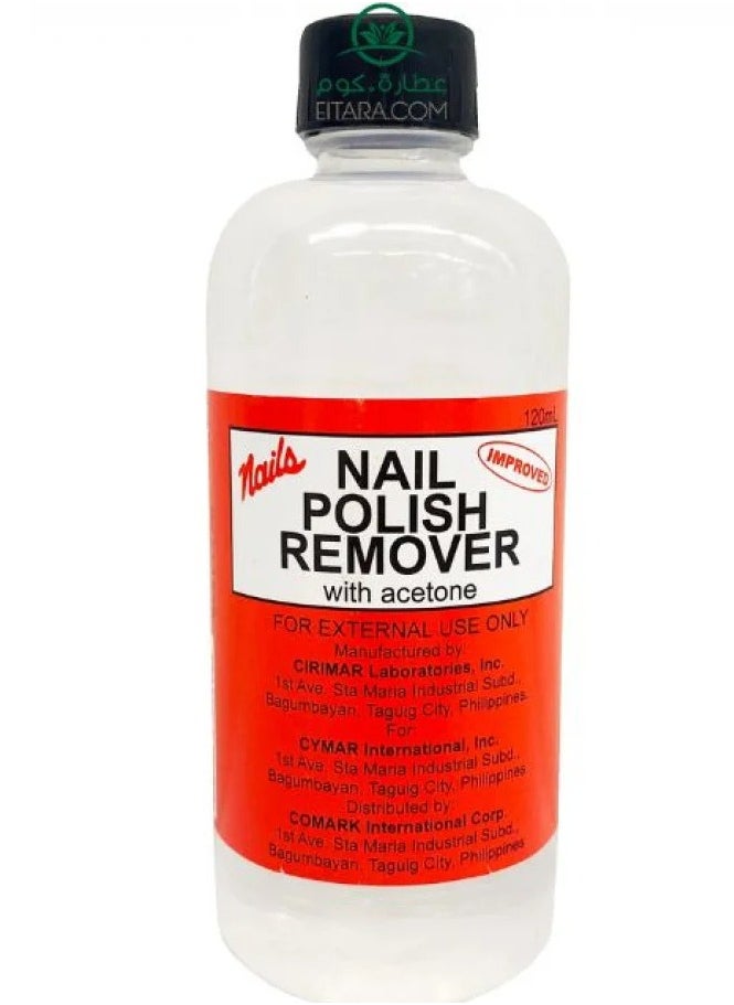 nail - Crown Acetone Nail Polish Remover 120ml - Image 1