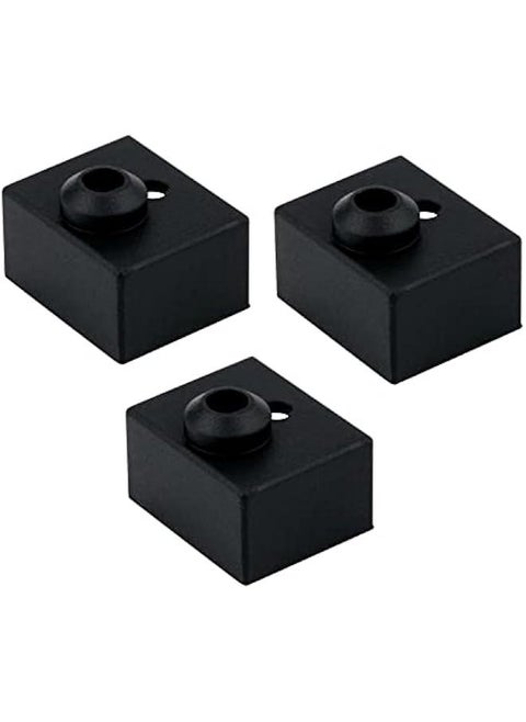 3D الأصلي 3 قطعة / دفعة تدفئة كتلة سيليكون غطاء سبرايت الطارد ender-3 S1 زائد / endr-3 S1 / endr-3 برو S1