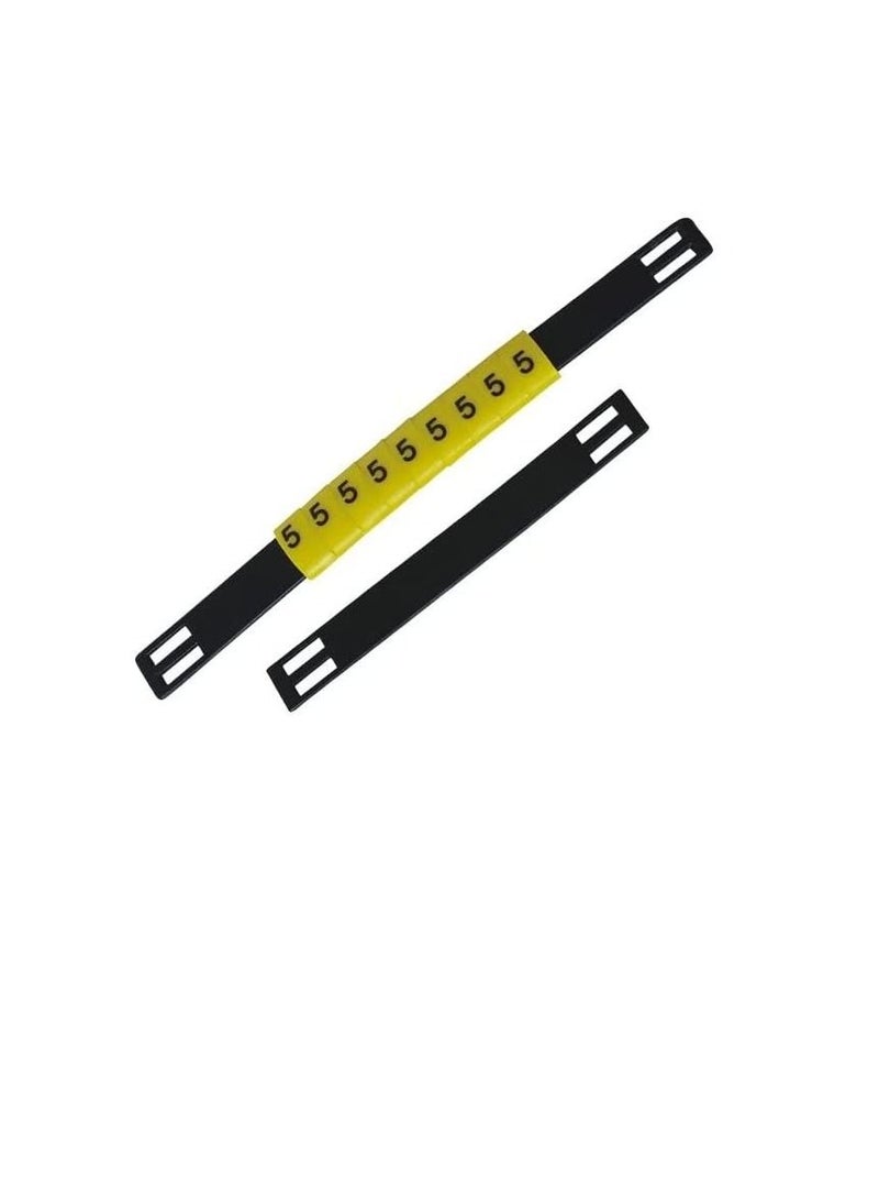 High Quality PVC Cable Marker Strip Tie On Carrier Strip (MS-65)  - Image 2