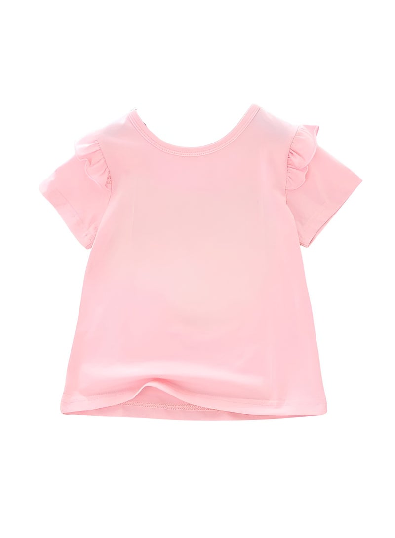 D'Daniela D' Daniela - Elsa Little Sparkle Royals T-Shirt - Pink - Image 2