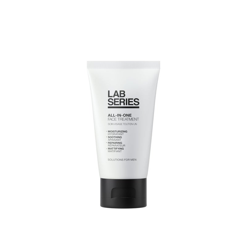 Lab Series علاج الوجه الشامل للرجال من لاب سيريز - مرطب للوجه للتجاعيد والخطوط الدقيقة - لوشن للعناية بالبشرة للرجال - مع حمض الهيالورونيك، 1.7 أونصة سائلة - Image 1