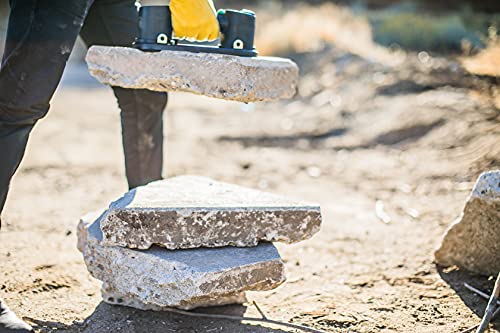 GRABO PRO-Lifter-20 Electric Vacuum Suction Cup (2021) For Tiles, Stone, Wood, Glass, Concrete Pavers, Drywall. Lifts up to 375lbs with Auto Shut-OFF Switch. Incl: 1 Battery,1 Seal, Charger, Carry Bag - Image 4