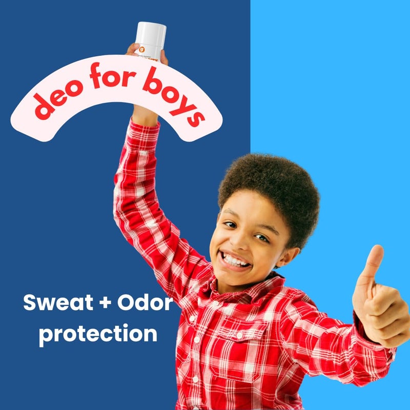 GROWING BASICS GrowingBasics Deodorant for Boys, Aluminum-Free Kid Safe Deodorant, SPORT A High Performance, Hypoallergenic Solid Stick, Natural Deodorant for Kids, Prevents Body Odor for Boys Ages 8-18 (Set of 2) - Image 5