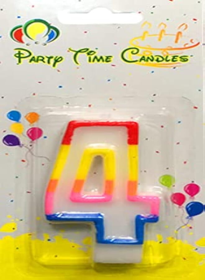 Party Time Party Time Numbers Birthdays Candle - Unscented , 2724546771054 