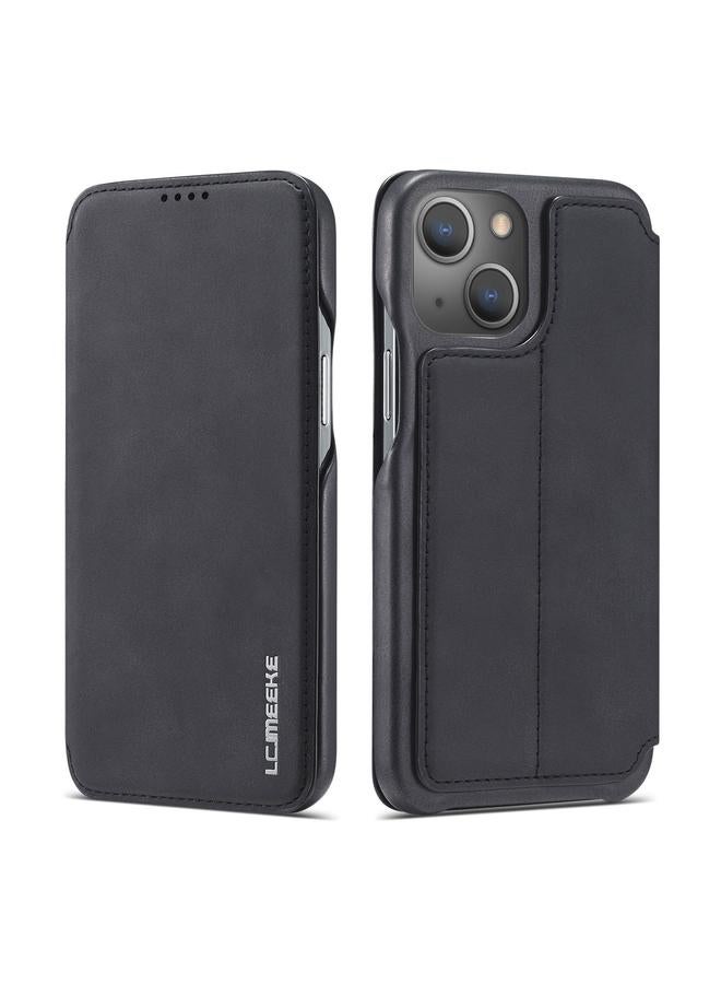 Case For iPhone 13 mini Hon Ancient Series Horizontal Flip Leather Case with Holder & Card Slot