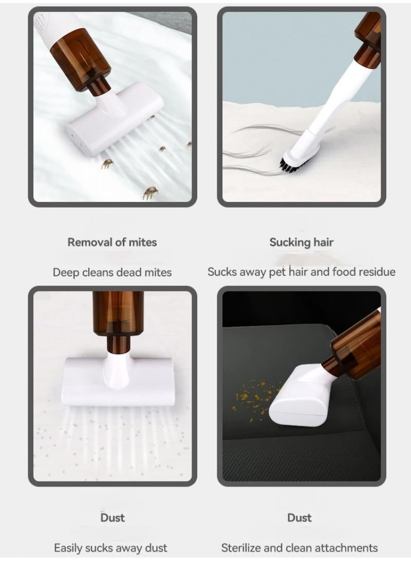 Wireless Bed Vacuum Cleaner Multifunctional Mite Removal Device-vacuums Dust for Pet Hair Sofa Carpet - Image 3