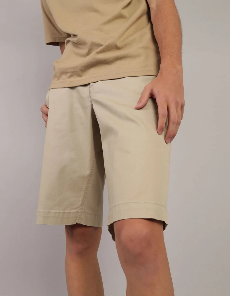 American Eagle AE Flex 12" Khaki Short