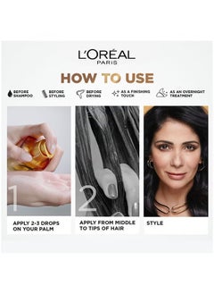 loreal paris Elvive Extraordinary Oil for Dry Hair Transparent 100ml  - Image 2
