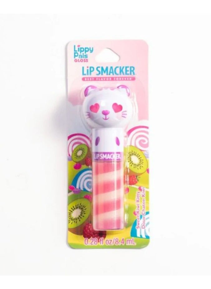 Lip Smacker Lip Smacker Lippy Pals Lip Balm – 4.0g, Sweet Kiwi Kitten Flavor 