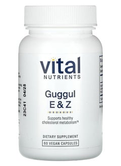 Vital Nutrients Guggul E & Z 60 Vegan Capsules 