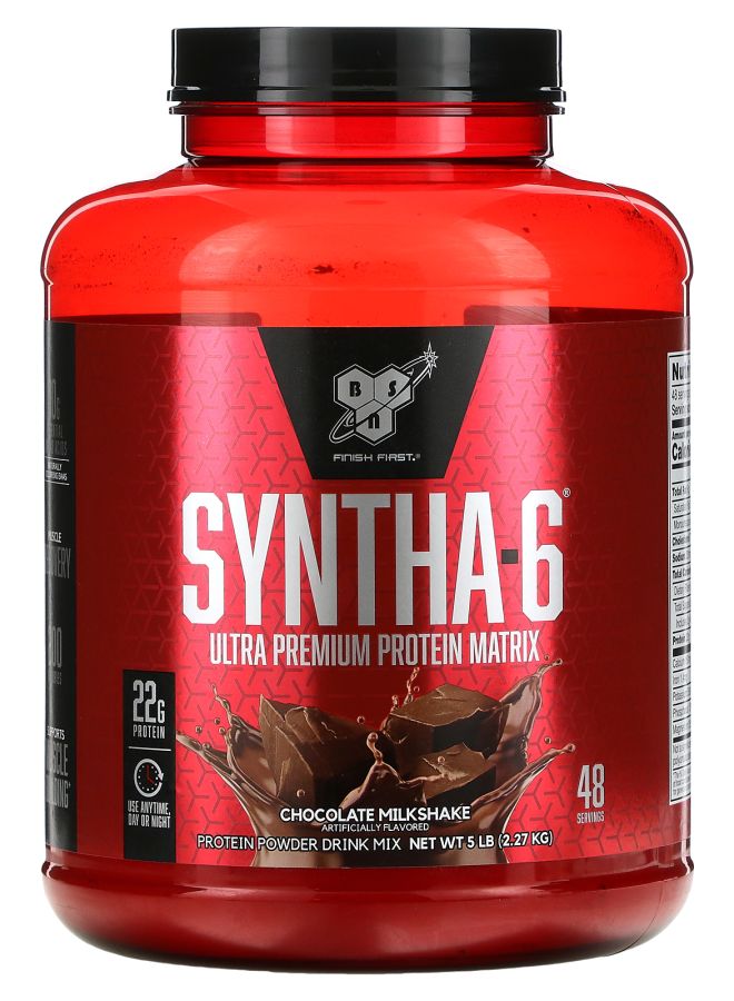 Syntha-6 Ultra Premium Protein Matrix Chocolate Milkshake 5 lbs (2.27 kg)