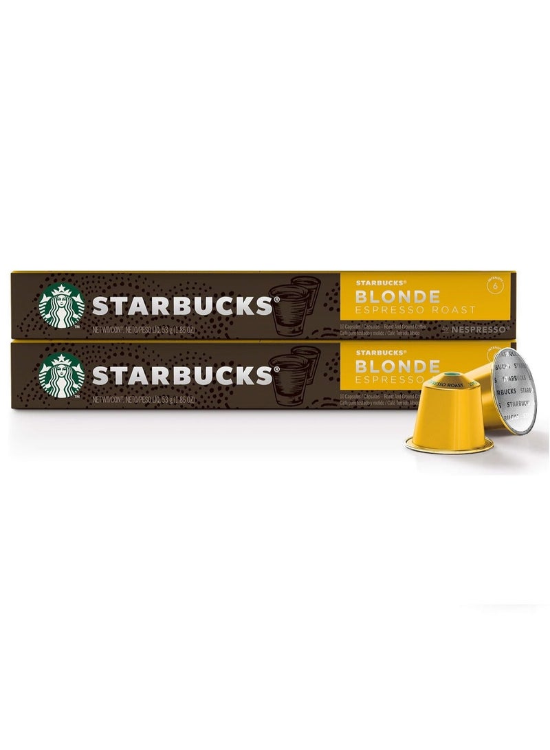 Starbucks Starbucks Blond Espresso 20 Capsules in a capsules holder box  - Image 2
