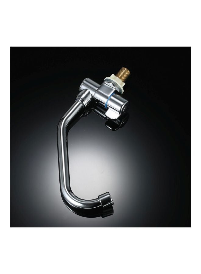 NIBEMINENT Foldable Single Handle Faucet Silver 33x7.5x17.3centimeter  - Image 2