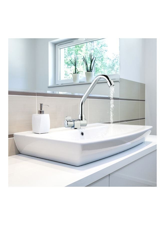NIBEMINENT Foldable Single Handle Faucet Silver 33x7.5x17.3centimeter  - Image 4