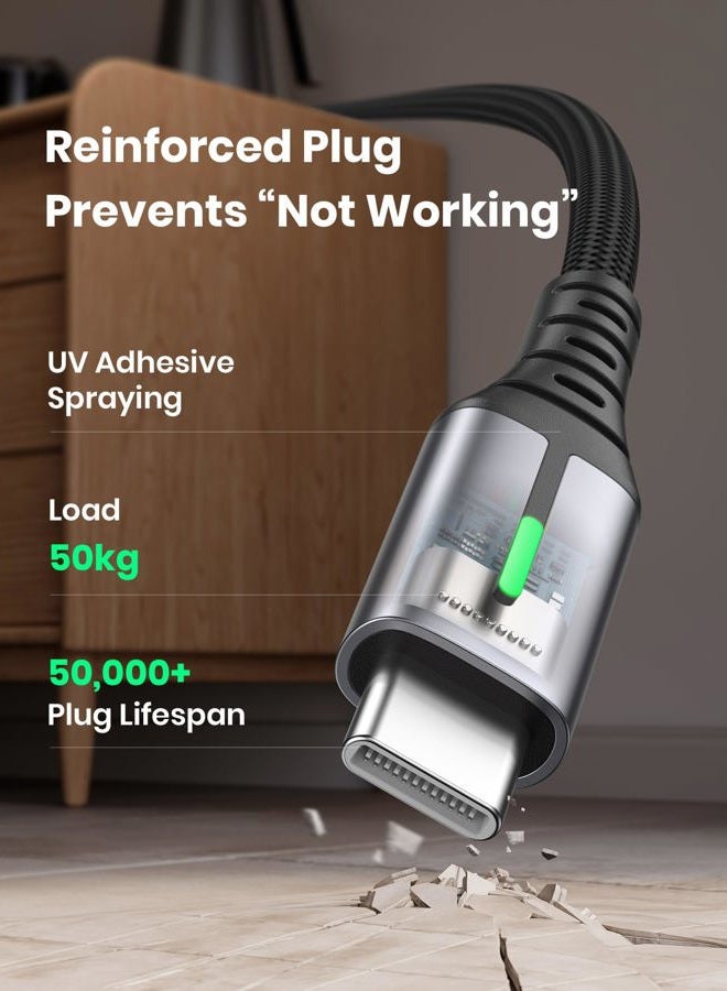 INIU USB C Cable, [5 Pack 3.1A] QC Fast Charging USB Type C Cable, Nylon(3.3+3.3+6.6+6.6+10ft) Phone Charger USB A to USB C Cable for Samsung Galaxy S21 S20 S10 Plus Note 10 LG Google Pixel OnePlus - Image 5
