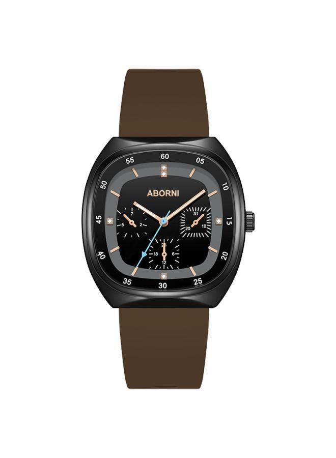 Asian Platinum Fashion Generous Watch Silicone Band Watch Women's Quartz Watch Women's Live Explosion Waterproof Women's Watch